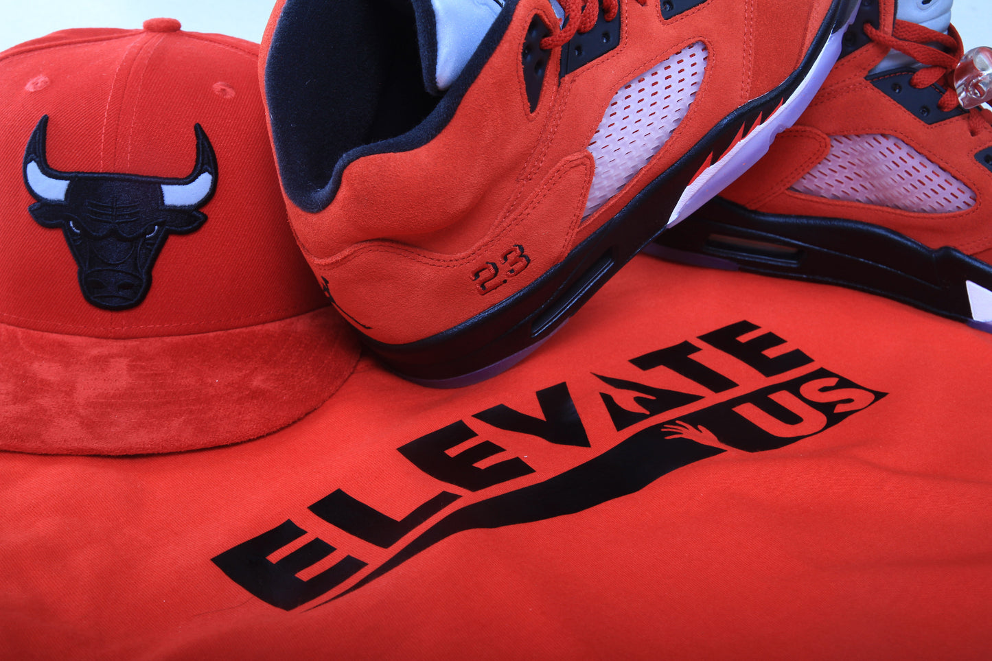 Red and Black Short Sleeve Shirt